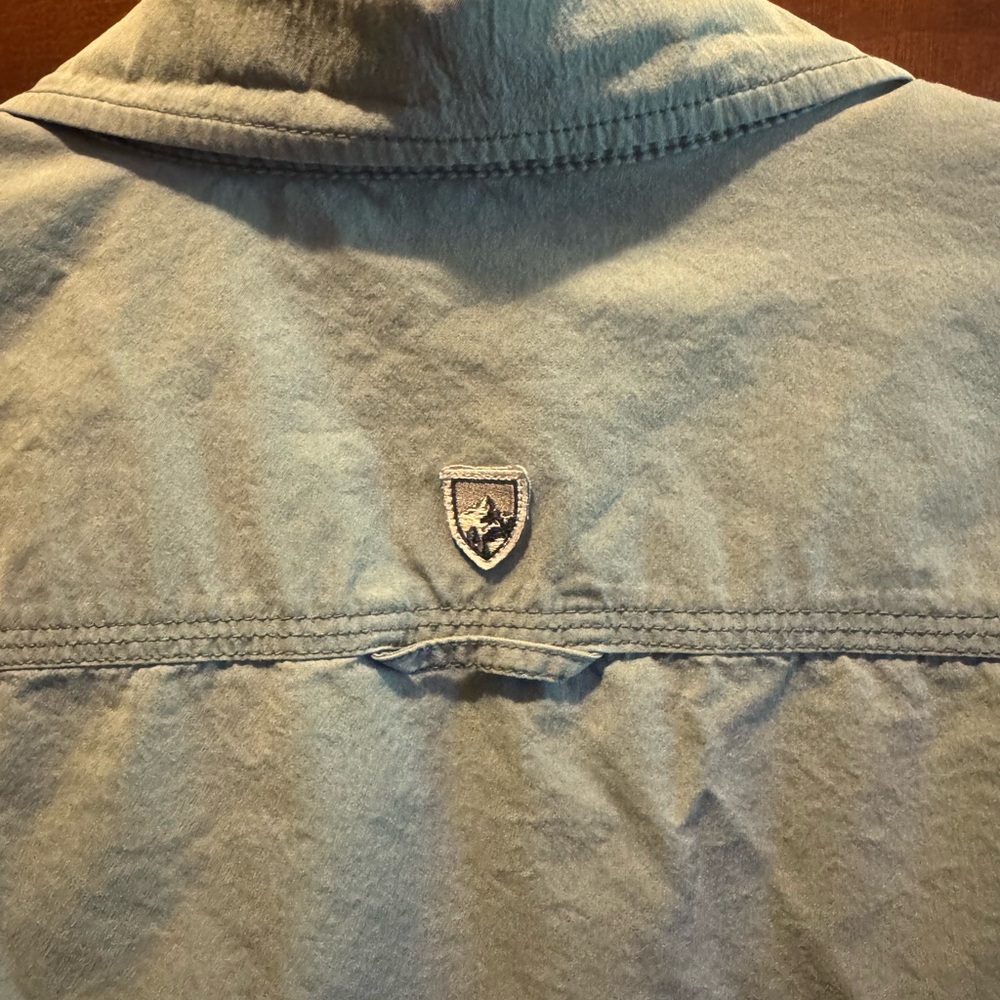 Kuhl Sage Green Short Sleeve Logo Shirt